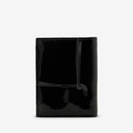 SA0641RH Reversed Hem Wallet Black