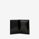 SA0641RH Reversed Hem Wallet Black