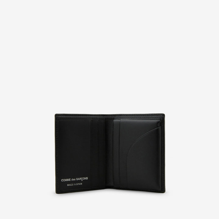 SA0641SE Silver Eyelet Wallet Black