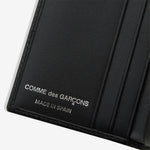 SA0641SE Silver Eyelet Wallet Black