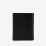 SA0641SE Silver Eyelet Wallet Black