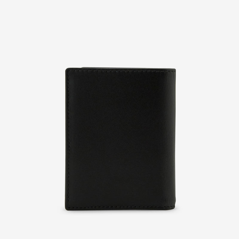 SA0641SE Silver Eyelet Wallet Black Accessories