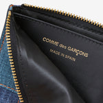 SA3100DP Denim Patchwork Wallet Blue Denim