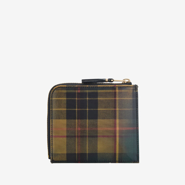 SA3100LT Lenticular Tartan Wallet Yellow | Green Accessories