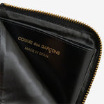 SA3100NE Polka Dots Embossed Wallet Black