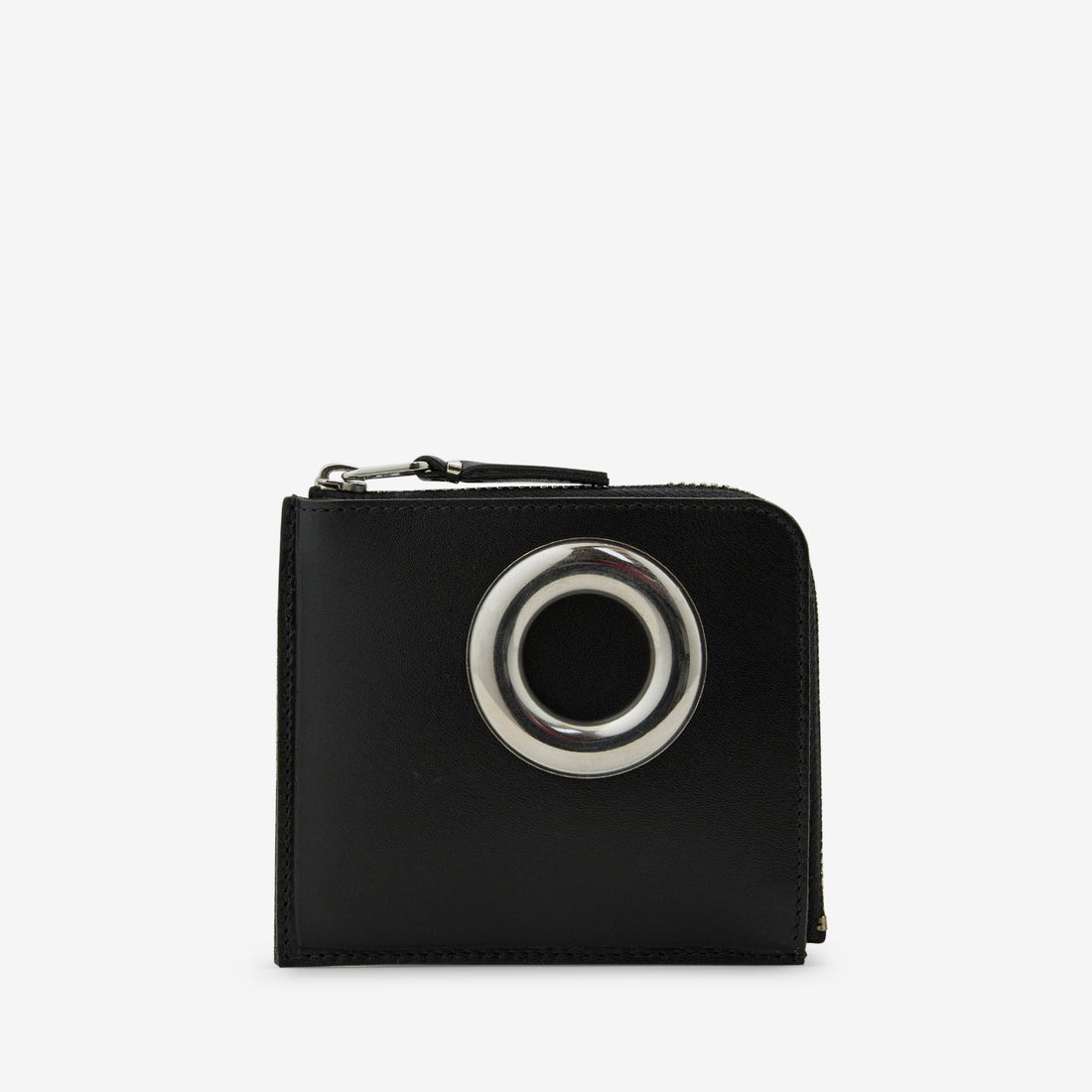 SA3100SE Silver Eyelet Wallet Black Accessories