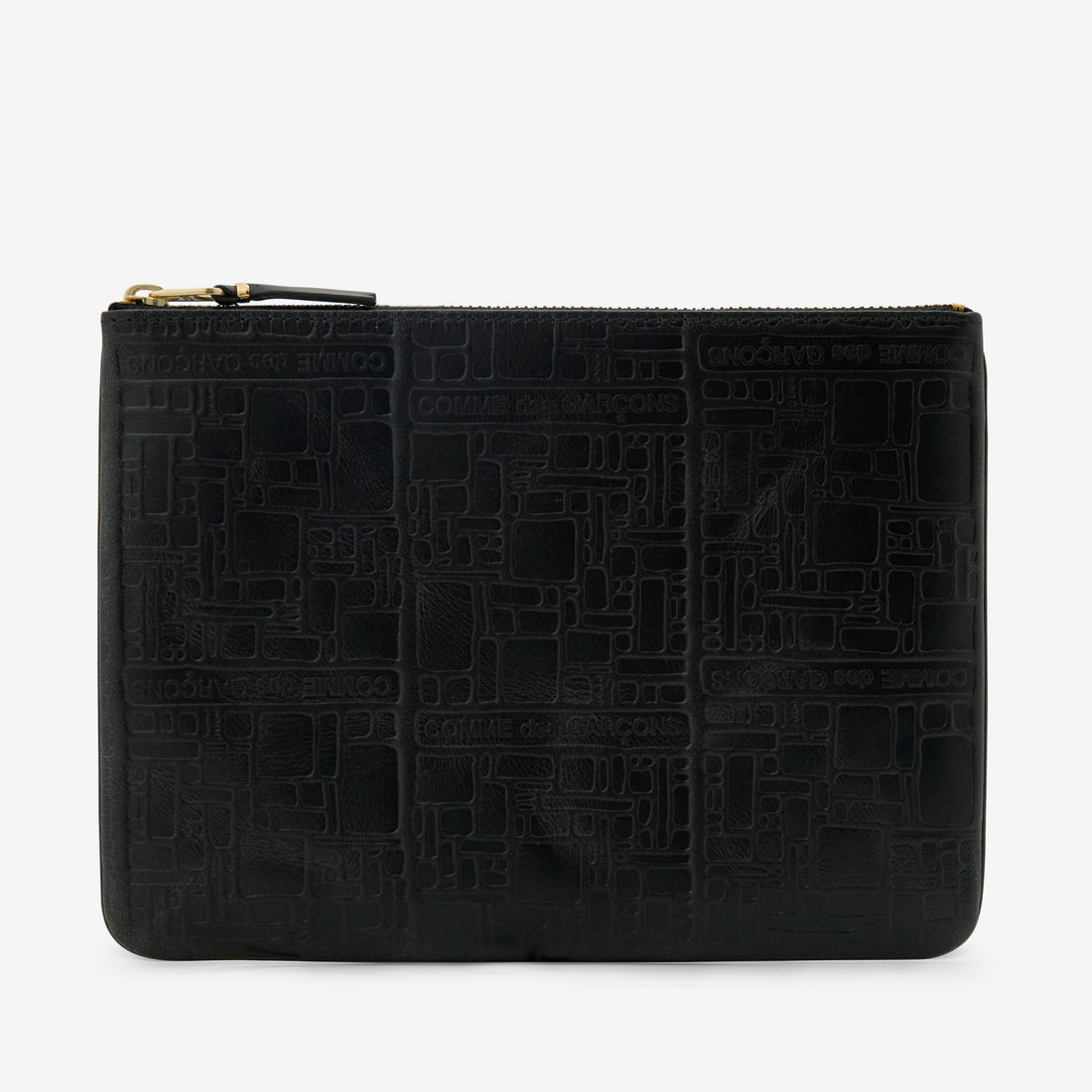 SA5100EL Embossed Logotype Wallet Black Accessories
