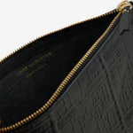 SA5100EL Embossed Logotype Wallet Black