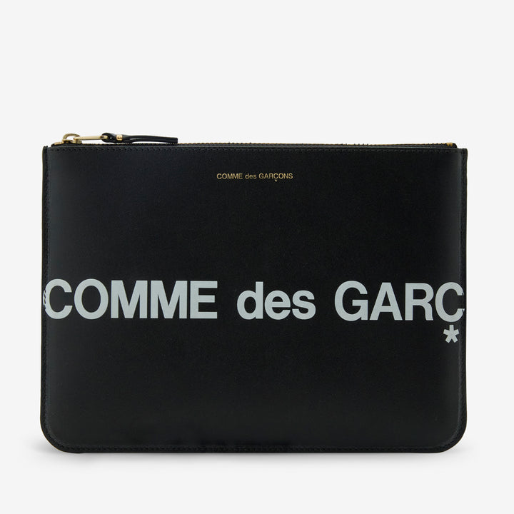 SA5100HL Huge Logo Wallet Black Front