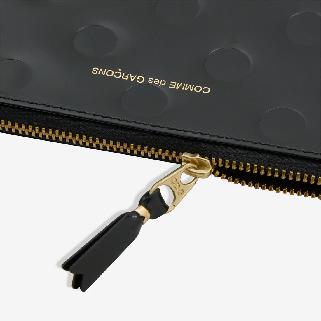 SA5100NE Polka Dots Embossed Wallet Black Accessories