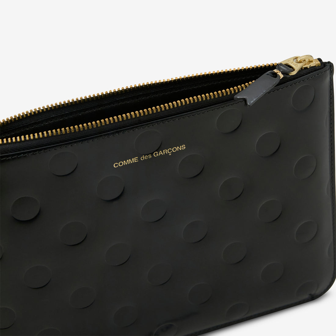 SA5100NE Polka Dots Embossed Wallet Black Accessories