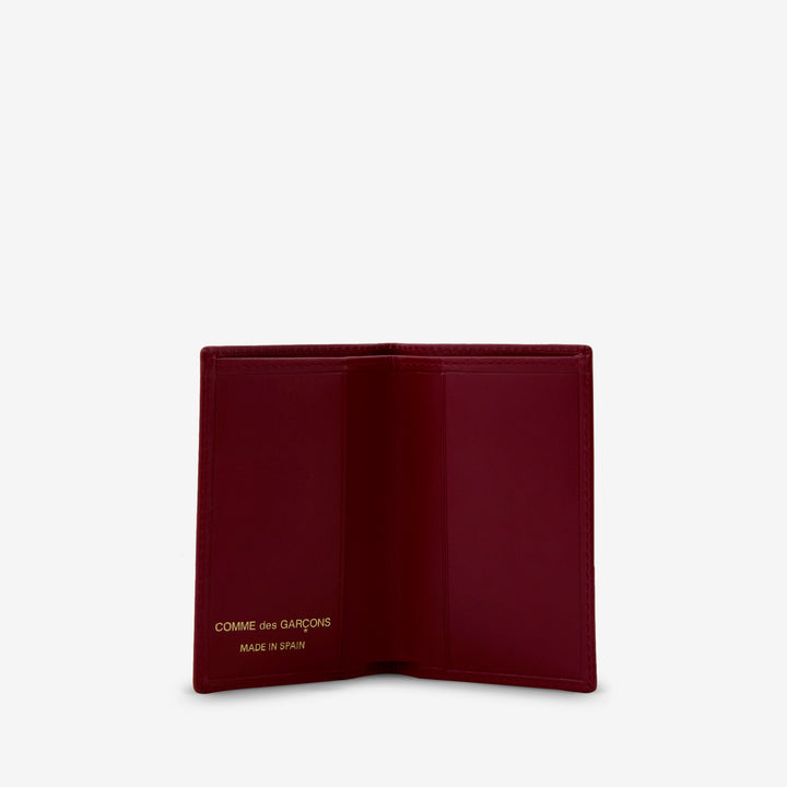SA6400 Classic No Zip Wallet Red