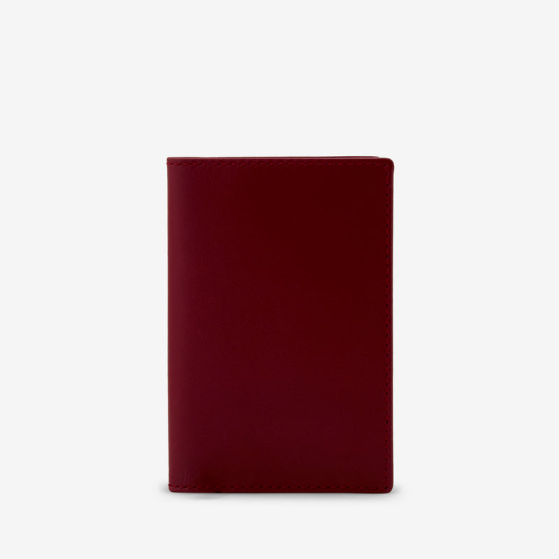SA6400 Classic No Zip Wallet Red Accessories