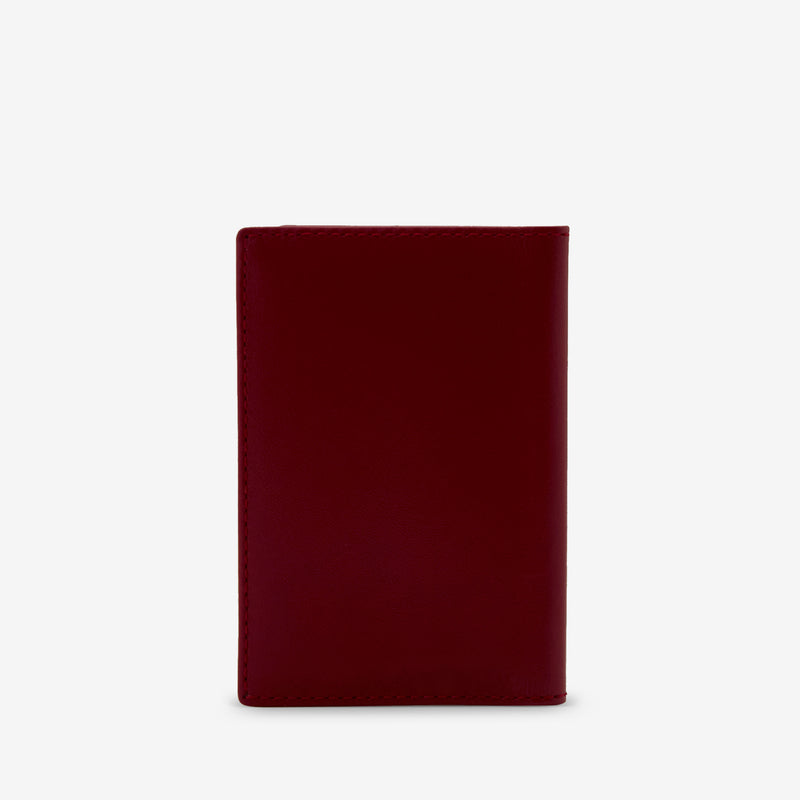 SA6400 Classic No Zip Wallet Red Accessories