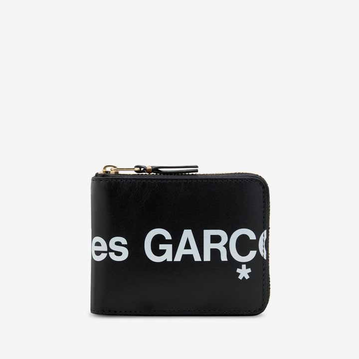 SA7100HL Huge Logo Wallet Black Front