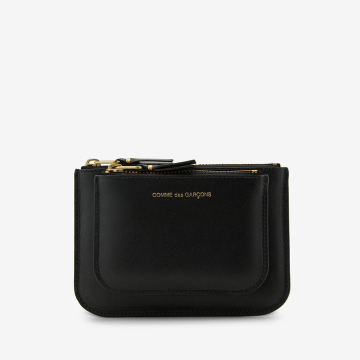 SA8100OP Outside Pocket Wallet Black Front