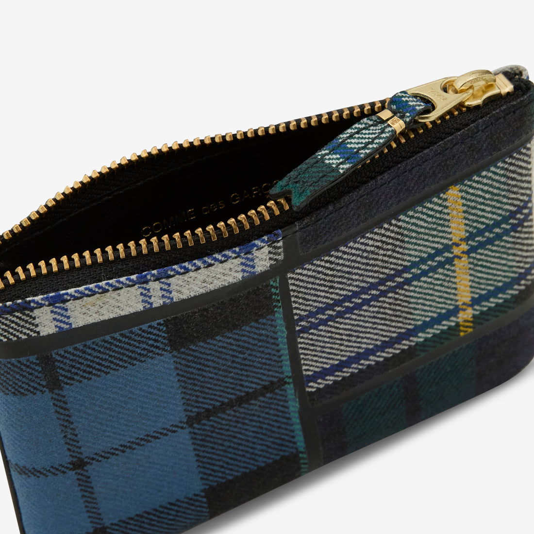 SA8100TP Tartan Patchwork Wallet Green Accessories