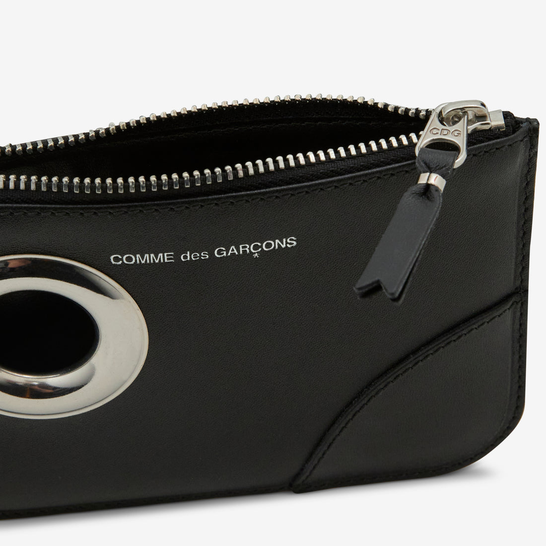 SA8100SE Silver Eyelet Wallet Black Accessories