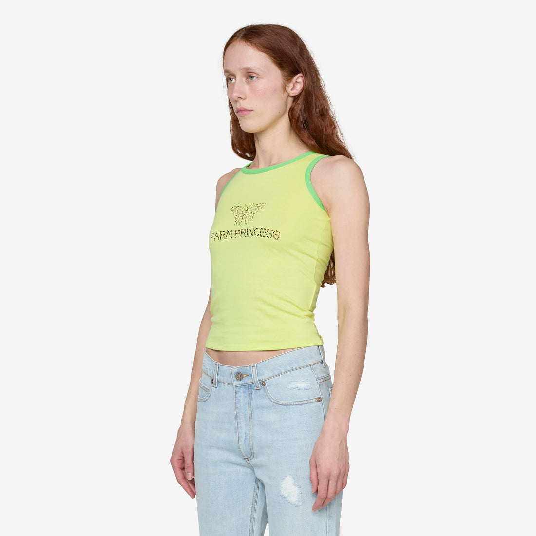 Farm Princess Tank Top Lemon Tees