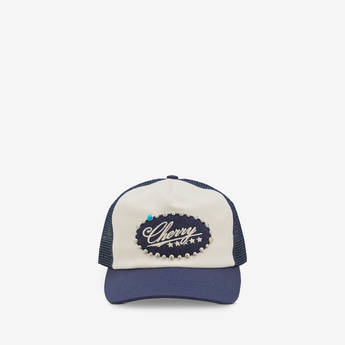 5 Star Studded Trucker Navy Headwear