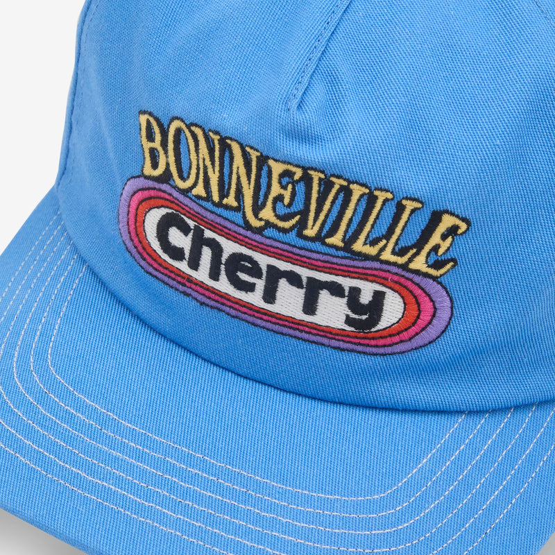 Bonneville Contrast 5 Panel Hat Azure Blue Headwear