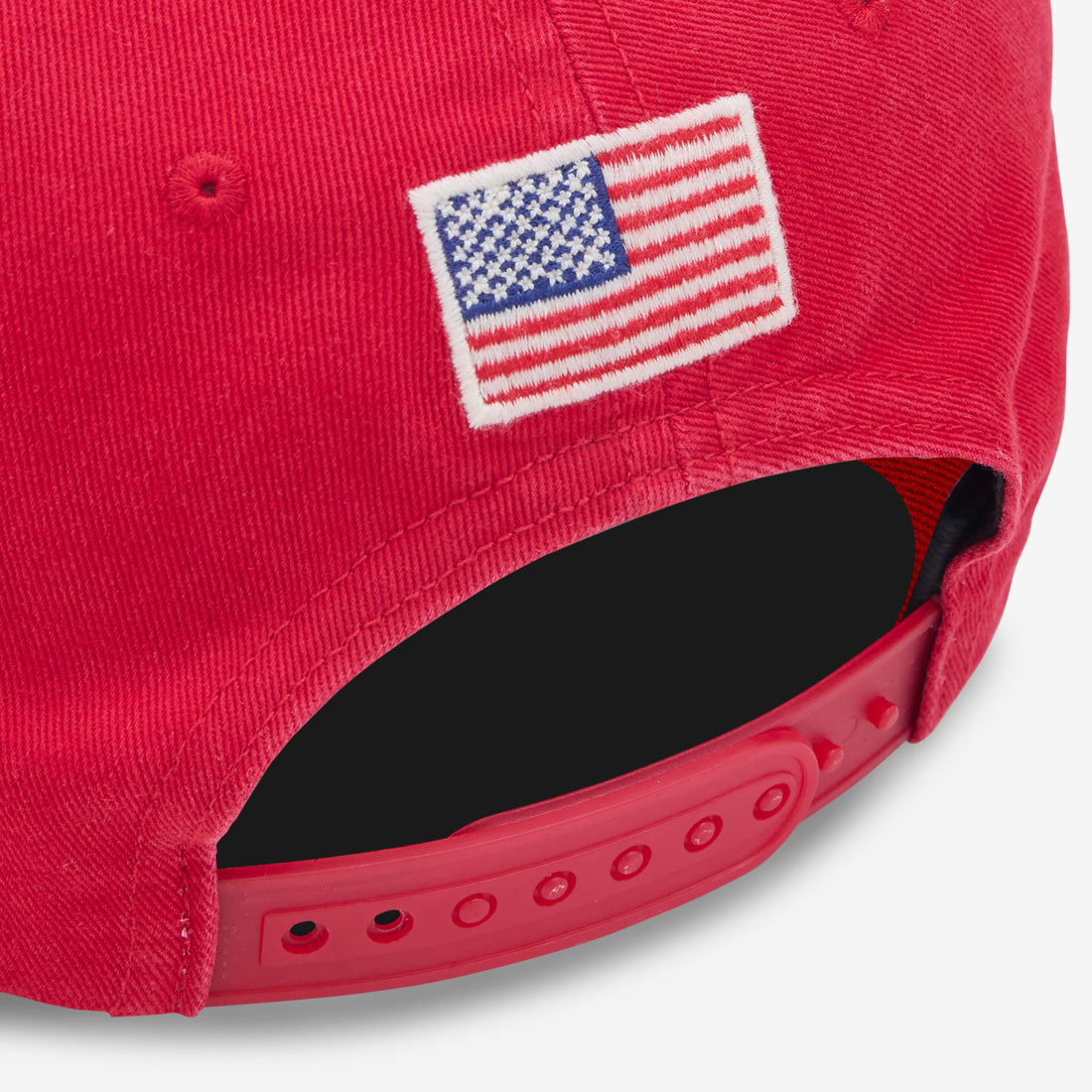 Cherry American Unstructured Hat Cherry Red Headwear