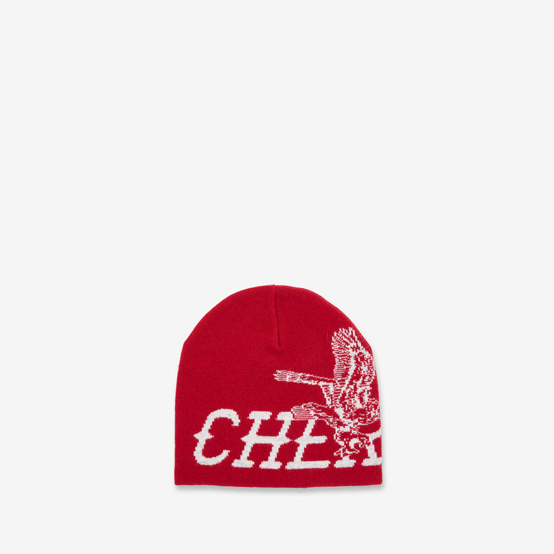 Flying Cherry Skull Cap Cherry Red Headwear