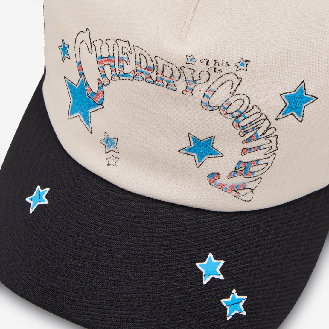 Cherry Country Trucker Black Headwear