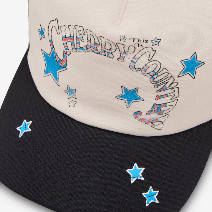 Cherry Country Trucker Black