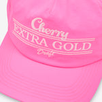 Extra Gold 5 Panel Hat Neon Pink