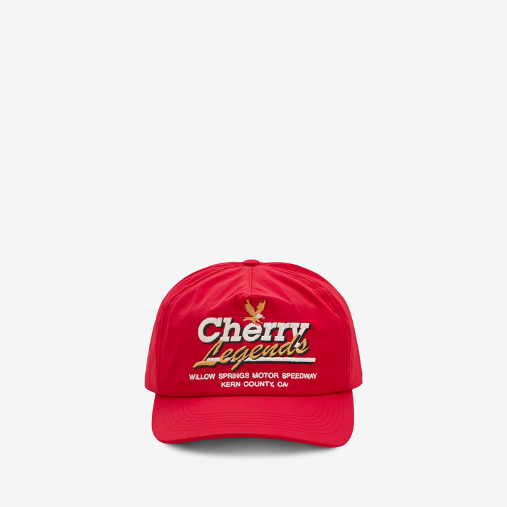 Legends 5 Panel Hat Red Front
