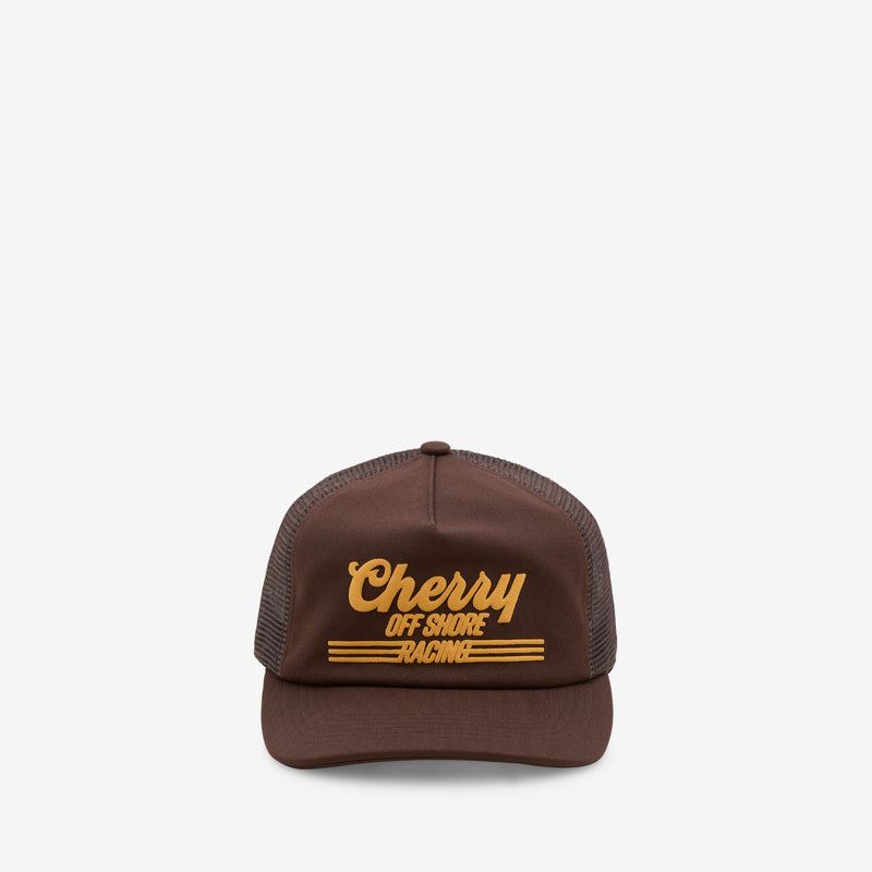 Offshore Trucker Hat Brown Headwear