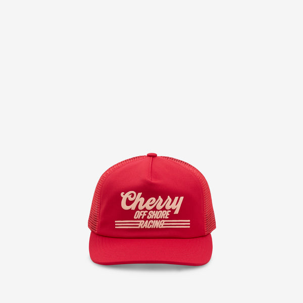Offshore Trucker Hat Red Headwear