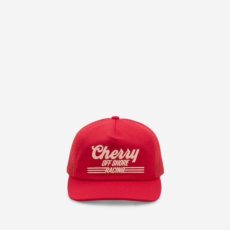Offshore Trucker Hat Red Headwear