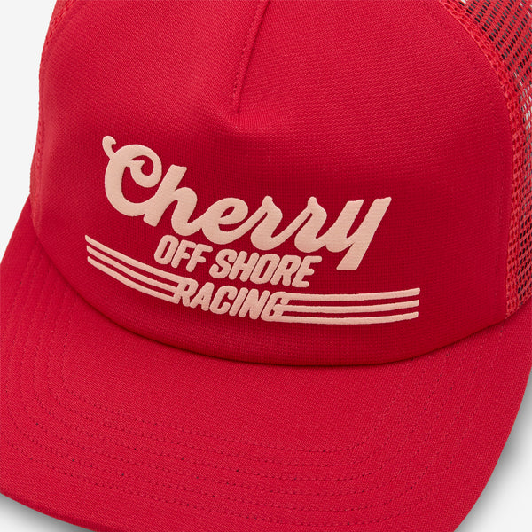 Offshore Trucker Hat Red Headwear