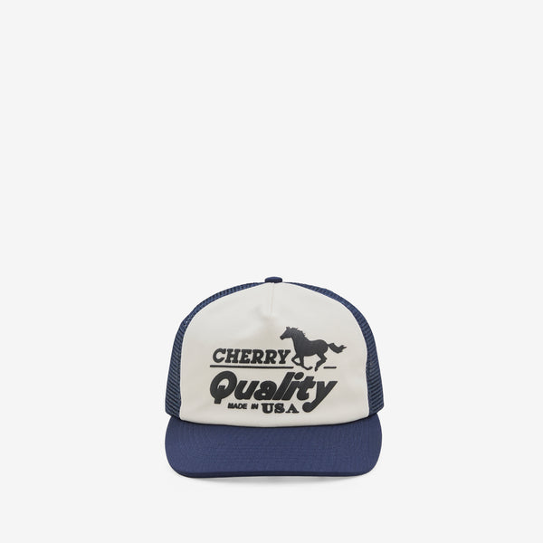 Quality Trucker Hat Navy Headwear