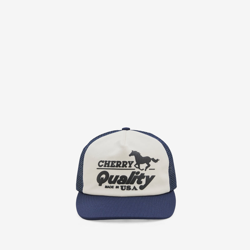 Quality Trucker Hat Navy Headwear