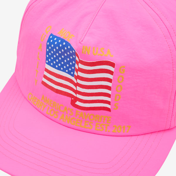 America's Favorite 5 Panel Hat Fuchsia Headwear