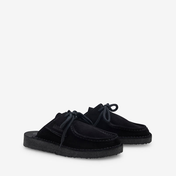 Womens' Desert Nomad Mule Black Suede