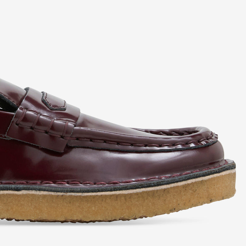 Women's Nomad Loafer Wine Patent Footwear
