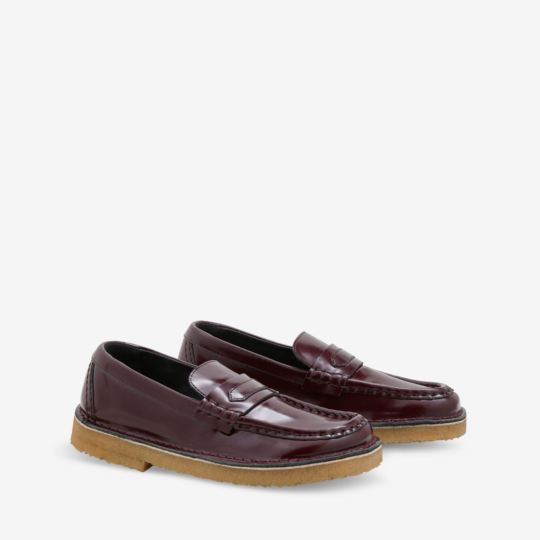 Women's Nomad Loafer Wine Patent Footwear