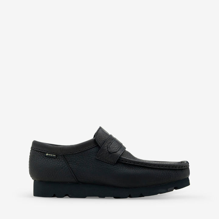 Wallabee Loafer GTX Black Leather