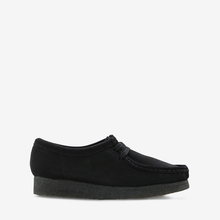 Wallabee Black Suede
