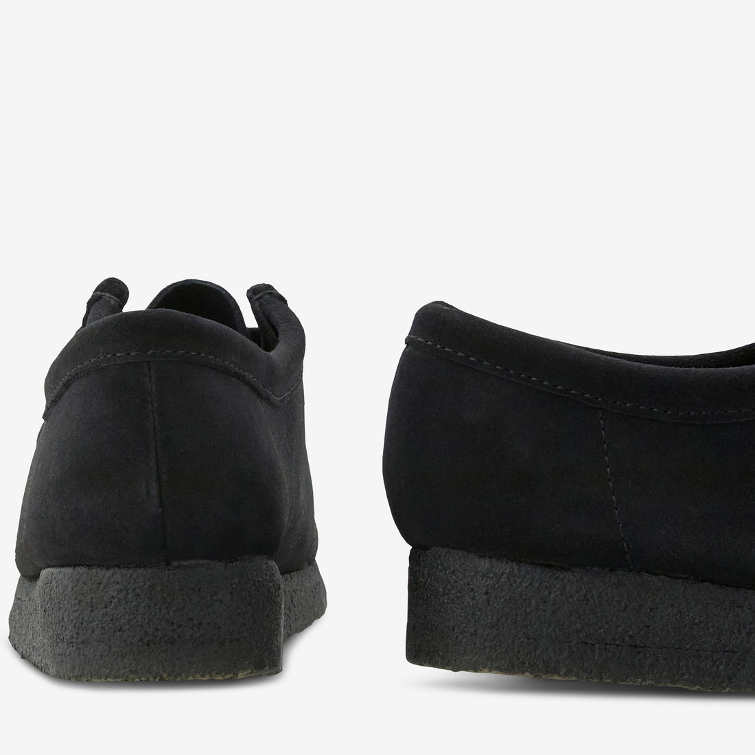 Wallabee Black Suede Footwear