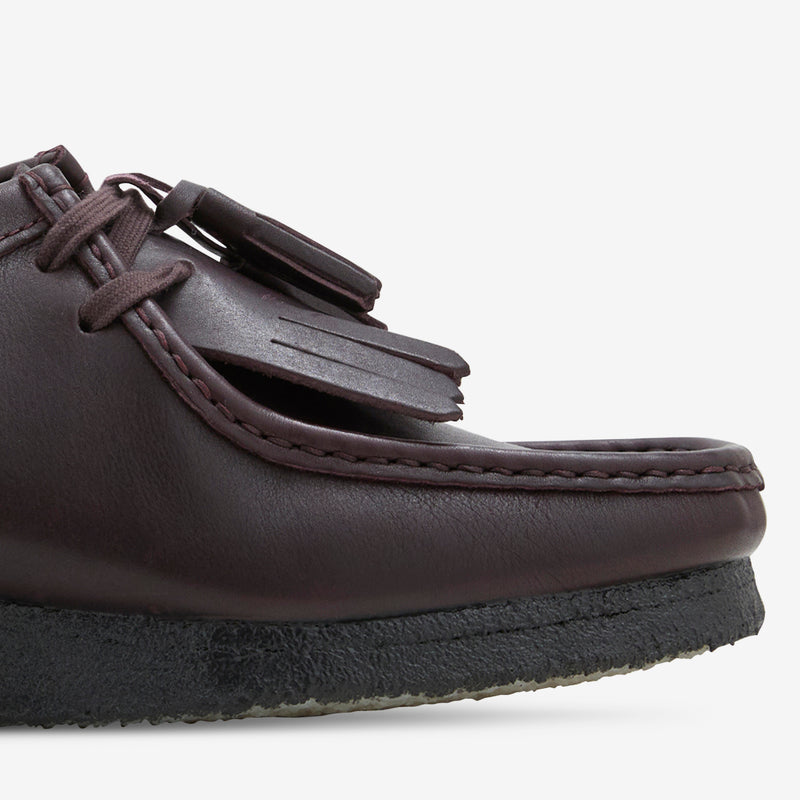 Wallabee Purple Grape Leather Footwear