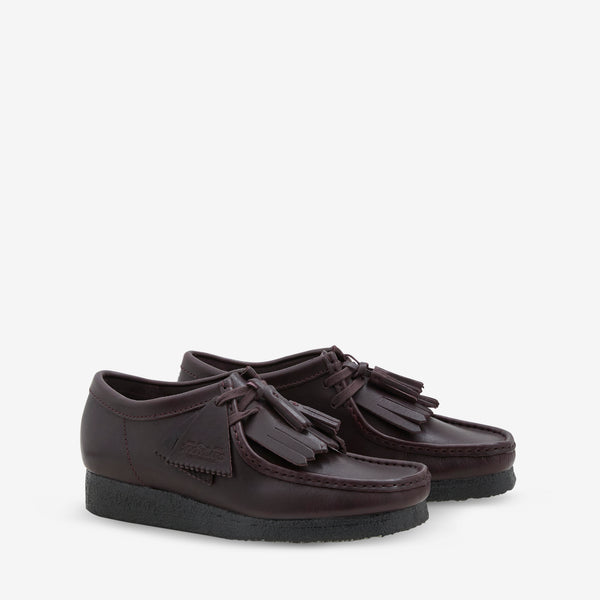 Wallabee Purple Grape Leather Footwear