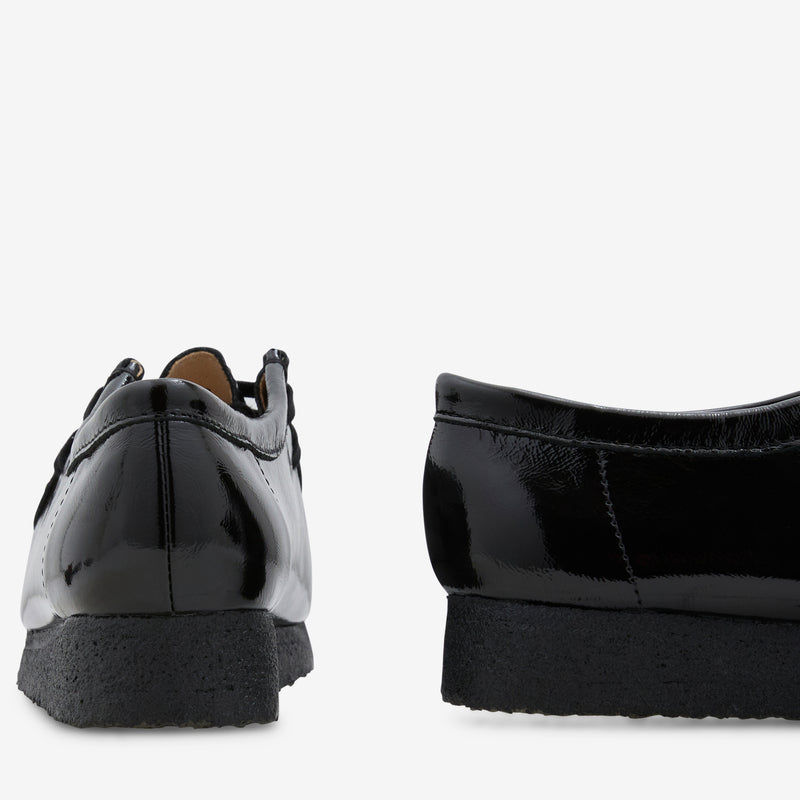 Women's Wallabee Black Patent Footwear