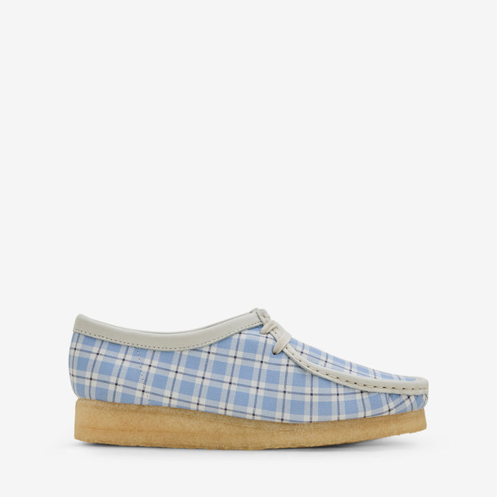 Women's Wallabee Blue Check