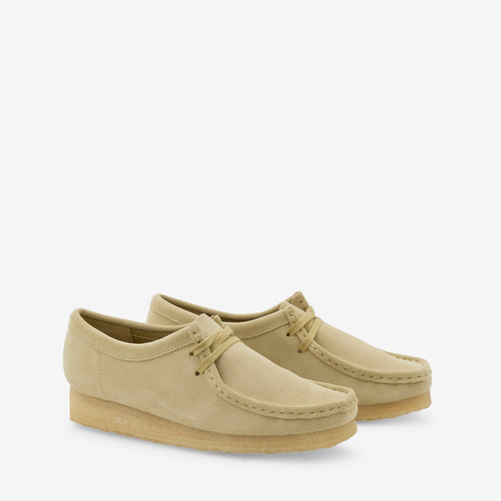 Women's Wallabee Maple Suede Front