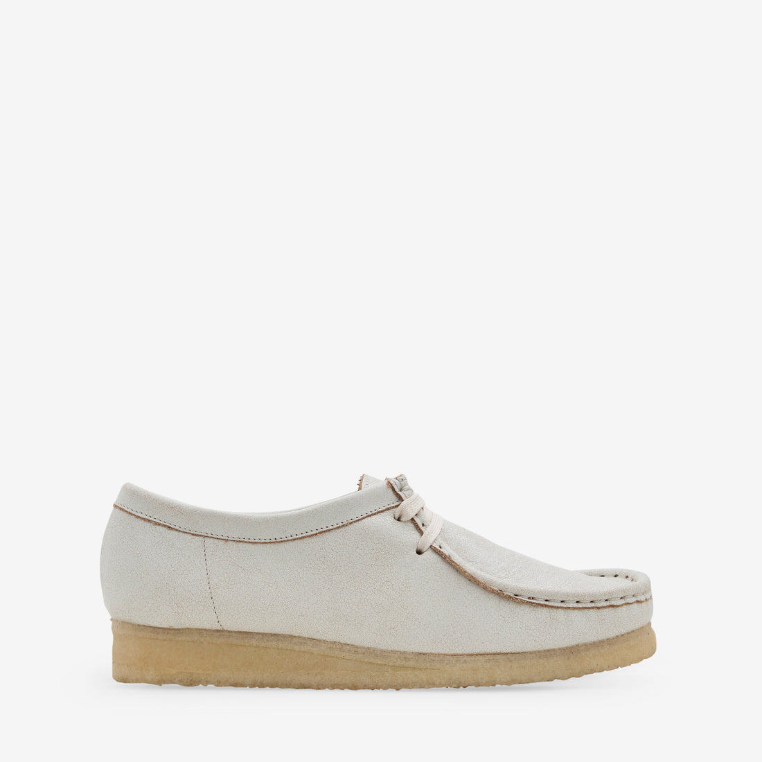 Women's Wallabee White Leather Footwear